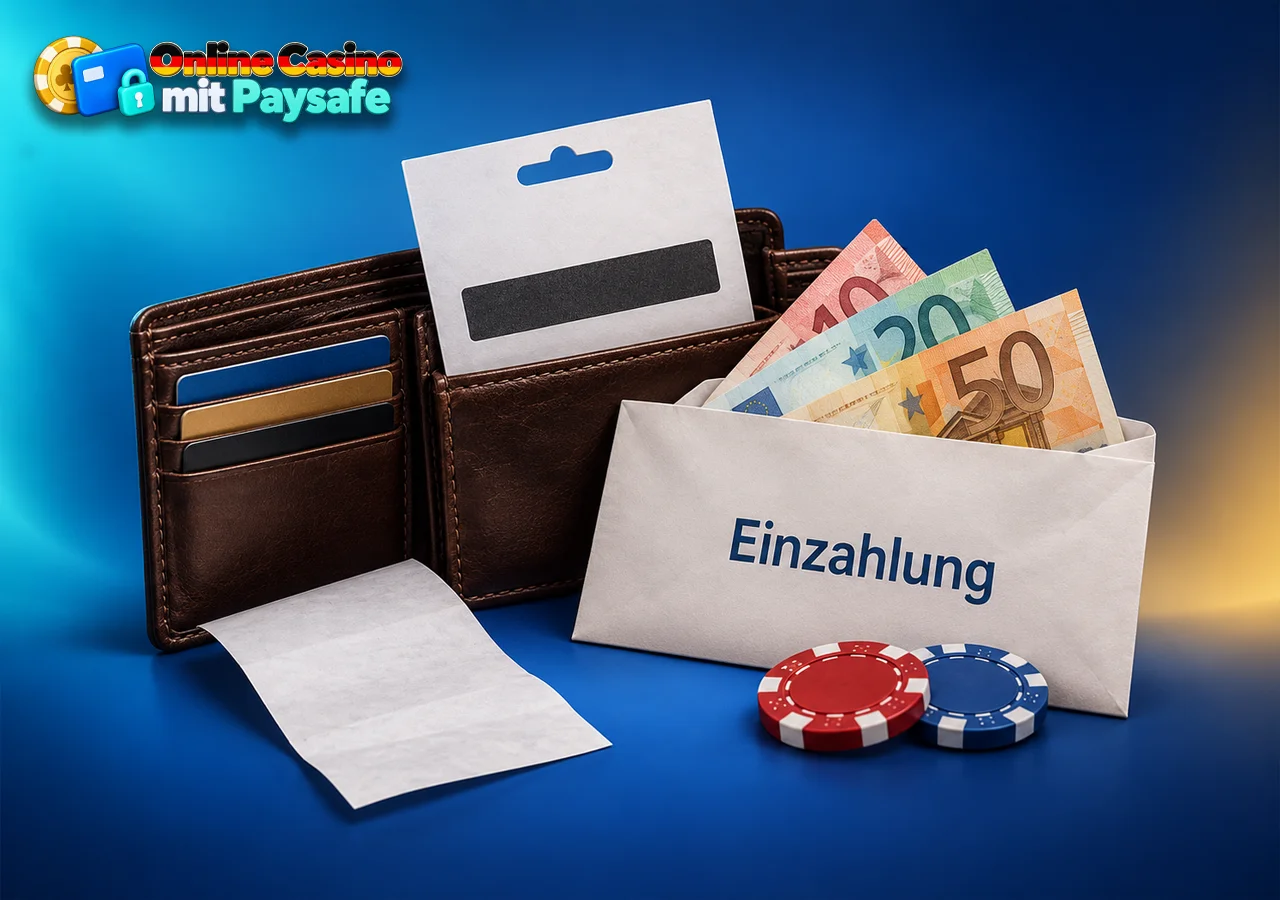 Mit Paysafecard einzahlen und dabei PIN, Guthaben und persönliche Limits beachten